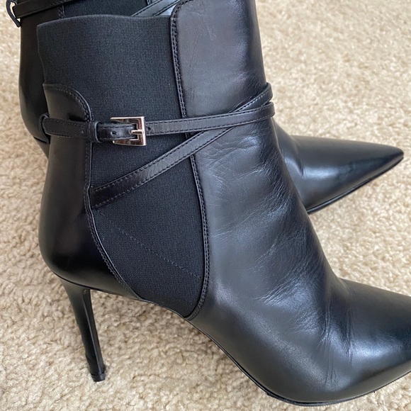 Prada Pointed Stretch Ankle-Strap Bootie - Picture 8 of 8